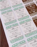 Стикеры бумажные-&quot;THANK YOU&quot;