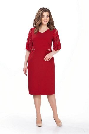 Платье TEZA 160 красное