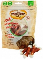 Мнямс лакомство для собак кальцинированные косточки с утиным мясом 100 г