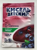 Кисель Витошка Черника с вит. д/ дет. с 3-х лет 25,0 №1 ДП