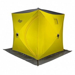 Палатка зимняя (PR-WFSC-150YG) HELIOS [1,5х1,5х1,7м, Oxford 300PU, 6,3кг]