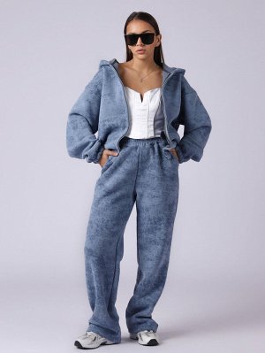 Спортивный костюм женский К030 Голубой