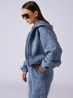 Спортивный костюм женский К030 Голубой