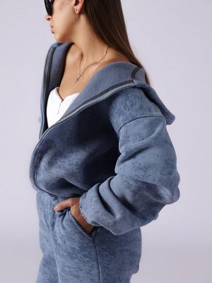 Спортивный костюм женский К030 Голубой