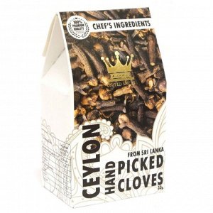 UNITED SPICES Hand Picked Cloves Сушеная гвоздика ручного отбора премиальный сорт  30г