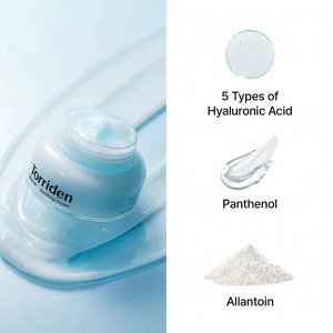 Torriden Dive-In Low Molecular Hyaluronic Acid Soothing Cream Гиалуроновый крем-антистресс