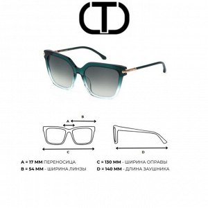 Солнцезащитные очки женские TWINSET STW022 GRAD.GREEN