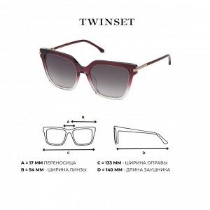 Солнцезащитные очки женские TWINSET STW022 GRAD.BORDEAUX