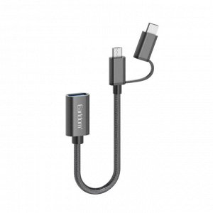 Адаптер Переходник Earldom OT84 2in1 USB 3.0 Micro-USB/Type-C OTG