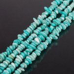 Бусины для рукоделия Амазонит крошка (Перу)