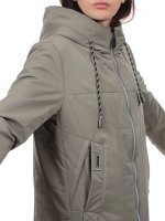2305 OLIVE Куртка демисезонная женская (100 гр. синтепон)