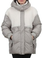 350-X44 GRAY Куртка зимняя женская (200 гр. холлофайбер)
