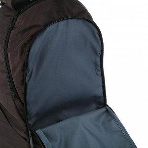 Рюкзак молодёжный Luris Спринт 2 42x29x18 см эргономичная спинка, коричневый
