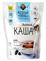 Каша льняная без добавок дой-пак 300г Масляный Король