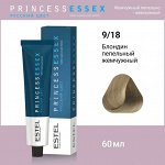 Эстель Крем-краска для волос ESTEL PRINCE, 9/18 Блондин пепельно-жемчужный, 100 мл, Estel