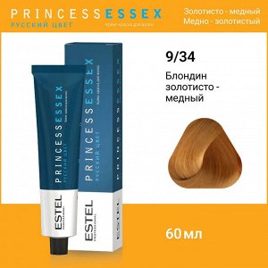 Эстель Крем-краска для волос ESTEL PRINCE, 9/34 Блондин золотисто-медный 100 мл,Estel