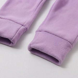 Комбинезон флисовый детский MINAKU: Fleece Soft, сиреневый.