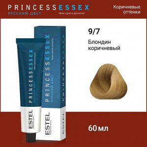 Эстель Крем-краска для волос ESTEL PRINCE, 9/7 Блондин коричневый 100 мл,Estel