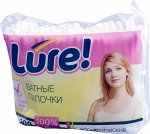 LURE Ватные палочки п/э /200