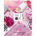 Дневник 5-11 кл. 48л. ЛАЙТ &quot;Girls day&quot;, матовая ламинация, металлизация
