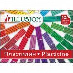 Пластилин Гамма &quot;Illusion&quot;, 12 цветов, 168г, картон