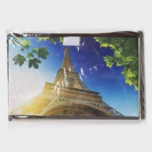 Короб стеллажный для хранения с крышкой «Эйфелева башня», 38x25x24 см
