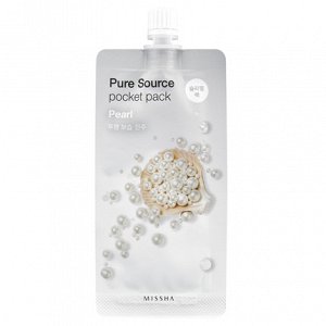 Освежающая ночная маска для лица MISSHA Pure Source Pocket Pack (Pearl)