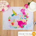 Салфетка на стол &quot;Чудесный сад&quot; 30*40 см, 100% п/э, оксфорд 420 г/м2   2721717 (отгружается по 2 шт.)