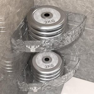 Полка для ванной, угловая, 30cm*21cm*6cm