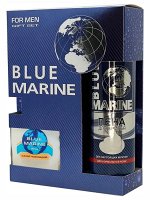 ПН Mens Blue Marine (Бальзам п/бритья 100 + Пена д/бритья 200) НОВИНКА!