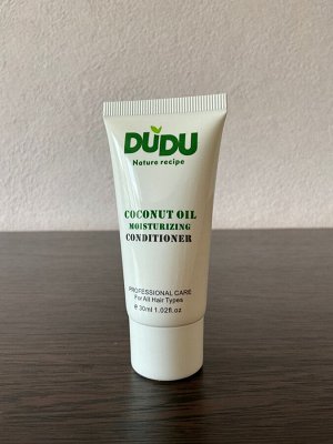 DUDU Кондиционер для волос с кокосовым маслом, 30 мл.