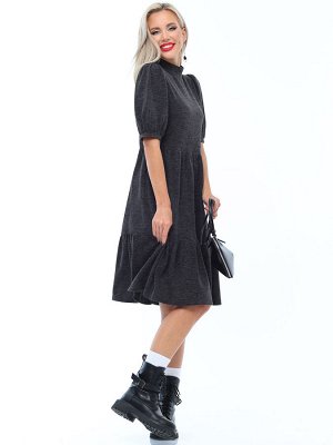 Платье Философия комфорта, графит