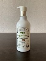 DUDU Кондиционер для волос с кокосовым маслом, 300 мл.