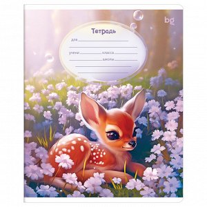 Тетрадь школьная 18л., КЛЕТКА BG ""Bubble""
