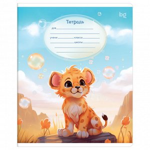 Тетрадь школьная 18л., КЛЕТКА BG ""Bubble""