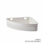 Полочка для ванной, угловая &quot;Steel Rack&quot;, 25.7cm*25.7cm*8cm