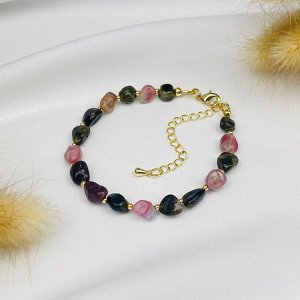 Браслет из Турмалина микс