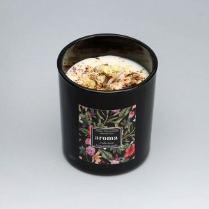 Свеча ароматическая в стакане "Aroma Art", английская груша и фрезия, МИКС