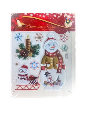 Наклейки новогодние