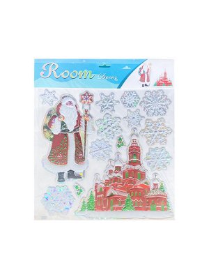 Наклейки Новогодние 31*30,4 см.