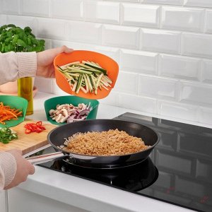 UPPFYLLD, Чаша для приготовления, разные цвета, 18 см, 3 шт