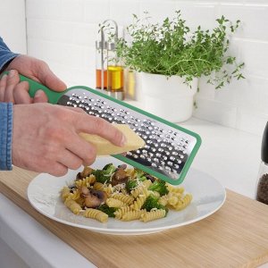 UPPFYLLD, Терка с ручкой, ярко-зеленая, 30 см