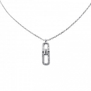 Серебряное колье