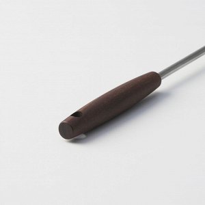 SLITSTARK, Шумовка, нержавеющая сталь/орех, 31,5 см