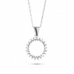 Серебряное колье