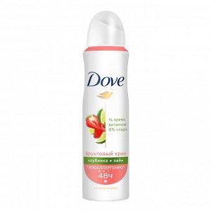 Дезодорант женский спрей Клубника лайм DOVE 150мл