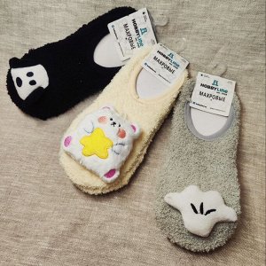 Носки женские махровые укороченные