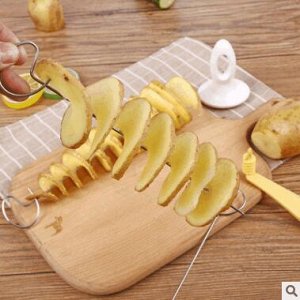 Набор для нарезки картофеля спиралью.