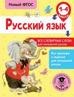 Анашина Н.В. Русский язык. Все словарные слова для начальной школы. 1-4 классы / ВсеПримерыНачШк (АСТ)
