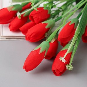 Букет искусственный «Тюльпаны галант», 32 см, МИКС